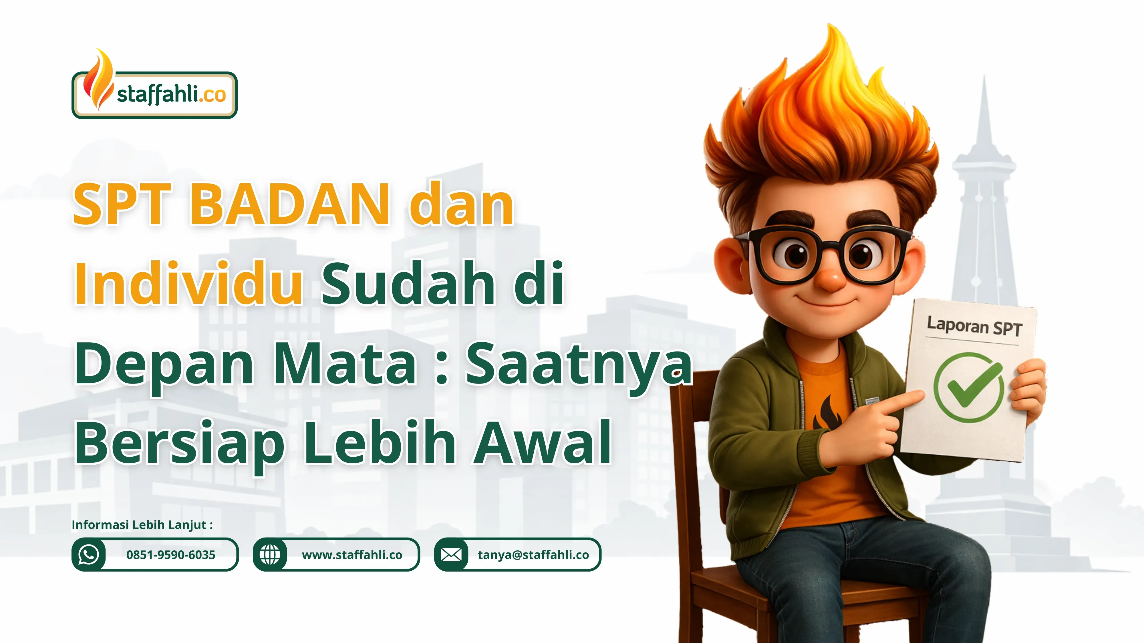 SPT Tahunan Badan dan Orang Pribadi: Checklist